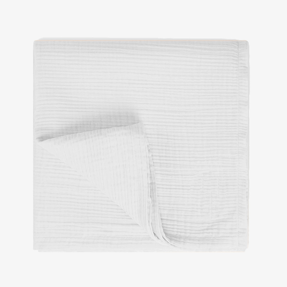Solid Double Gauze Cotton Muslin Blanket
